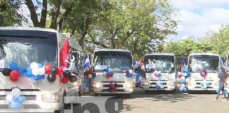Foto: Microbuses para escuelas de educación especial en Nicaragua / TN8
