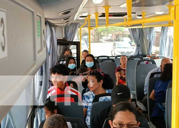 Foto: Nuevos buses para Jinotepe, Carazo / TN8