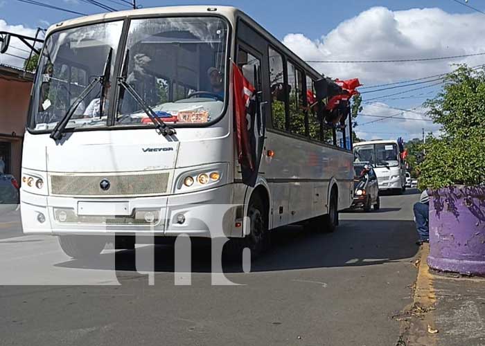 Foto: Masaya recibe unidades nuevas de transporte / TN8