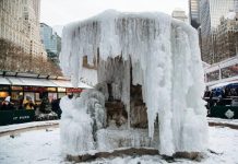 Alerta a causa de ola de frío extremo en Canadá