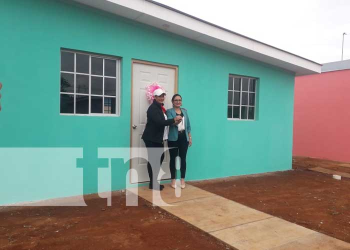Foto: 100 viviendas de Villa Santiago, Managua, ahora reciben a familias / TN8
