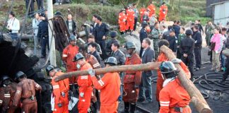 Inundación en mina de carbón en China acaba con la vida de cuatro personas