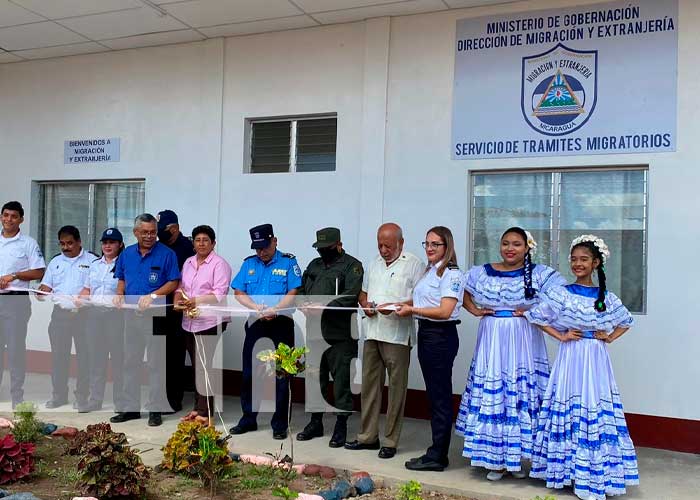 Inauguran nuevo Complejo del Ministerio de Gobernación de Chontales