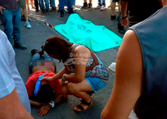 A tiros matan a un "pinolero" en plena vía publica en Costa Rica