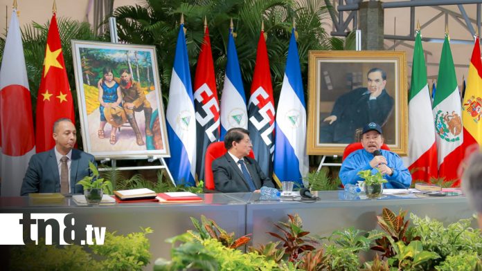 ¡La Paz es fundamental en Nicaragua! Presidente Daniel Ortega recibe cartas credenciales