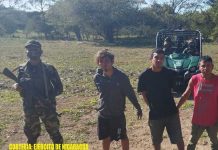 Foto: Captura de peligrosos delincuentes en frontera de Cárdenas, Rivas