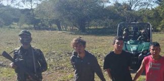 Foto: Captura de peligrosos delincuentes en frontera de Cárdenas, Rivas