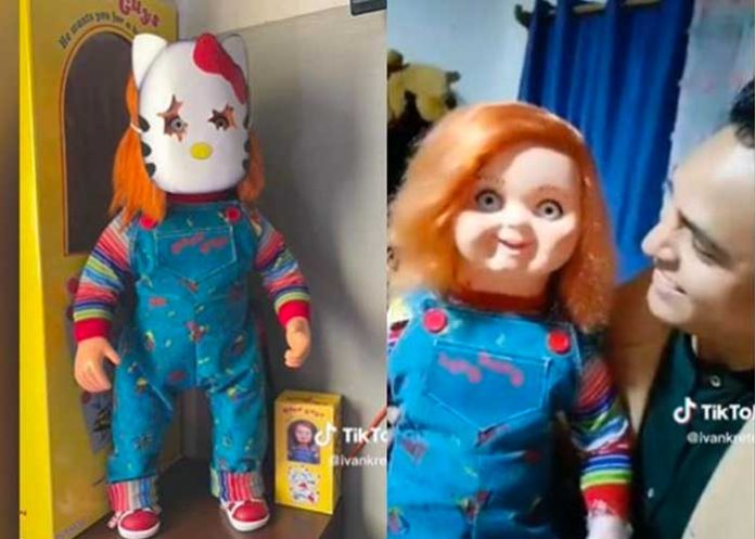 Compró muñeco Chucky y experimenta cosas terribles