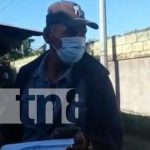 Foto: Estafador capturado en el anexo a la Villa Miguel Gutiérrez, Managua / TN8
