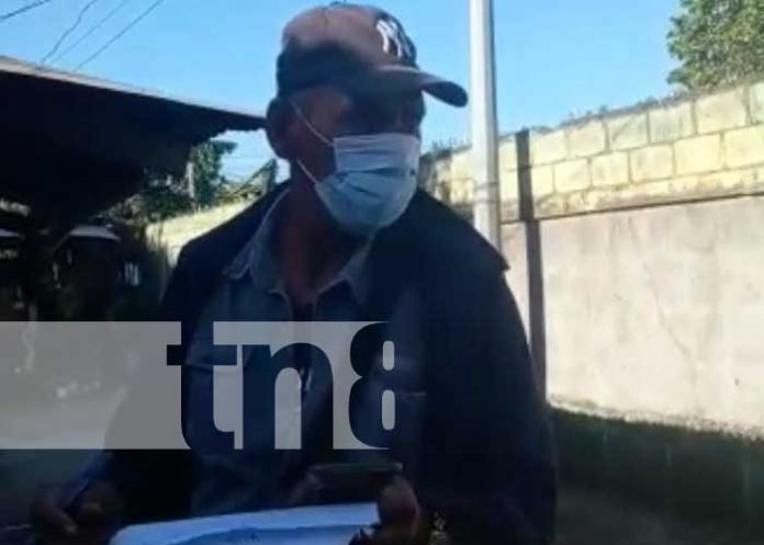 Foto: Estafador capturado en el anexo a la Villa Miguel Gutiérrez, Managua / TN8