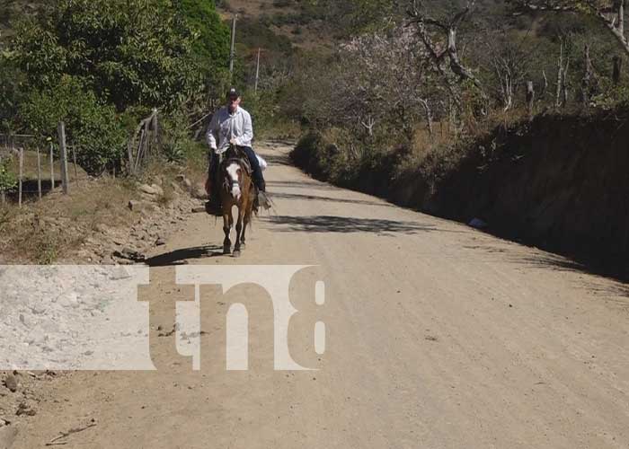 Foto: Mejora de caminos en comunidades rurales en Estelí / TN8