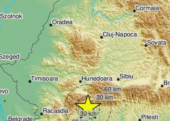 ¡Sigue temblando la tierra! Sismo de magnitud 5.5 azotó Rumanía