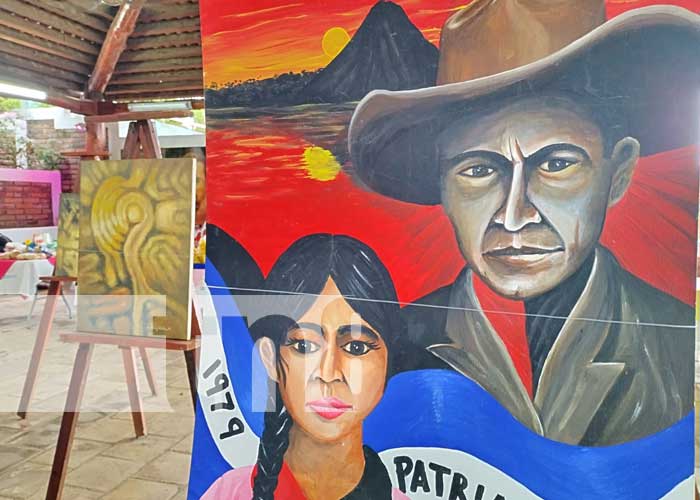 Foto: Encuentro de artesanos para honrar a Sandino en el Parque de Ferias / TN8