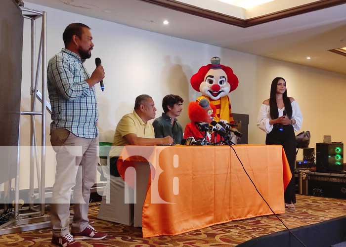 Foto: La Granja de Zenón en conferencia de prensa en Nicaragua / TN8