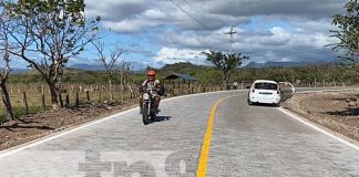 Foto: Nuevo tramo carretero en Juigalpa, Chontales / TN8