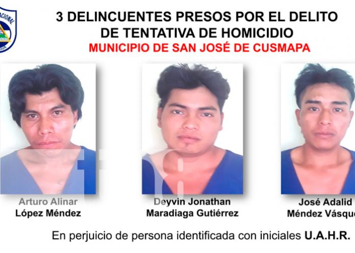Policía arresta y procesa a varios delincuentes en Madriz y Caribe Norte