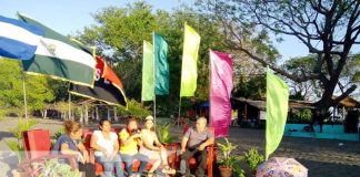 Exposición de platillos en la Isla de Ometepe