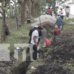 Matiguás ejecuta proyecto de agua potable en el barrio Rufino López