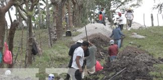 Matiguás ejecuta proyecto de agua potable en el barrio Rufino López