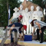 Develan placa en honor al Comandante Camilo Ortega en Masaya