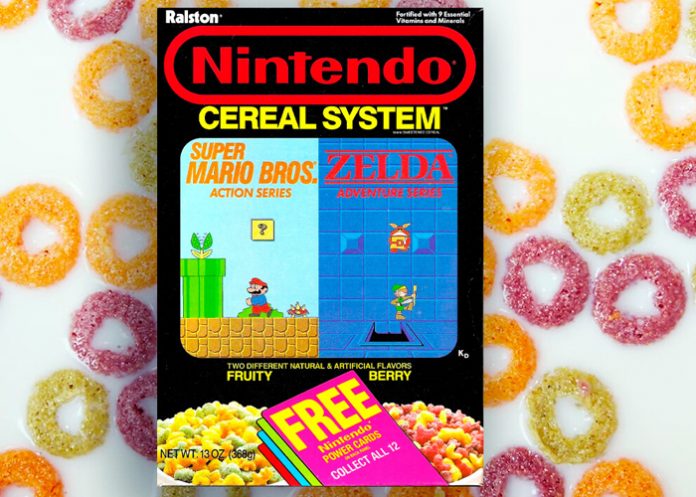 Desayunar con Zelda y Mario, fue una de las promocionales más curiosas de Nintendo