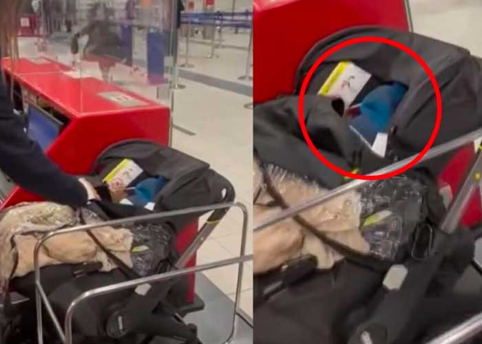 Pareja abandonó a su bebé en un aeropuerto de Bélgica