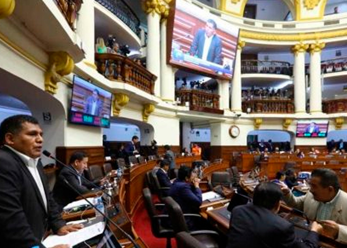 Congreso de Perú no aprobó el proyecto de ley para adelanto de las elecciones