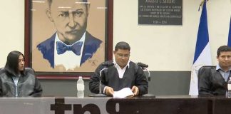 Foto: Conferencia desde el Poder Judicial de Nicaragua / TN8