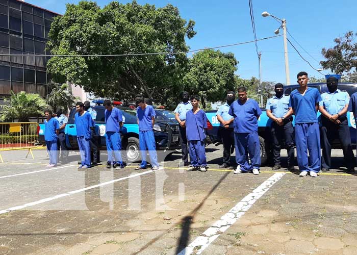 Foto: Varios delincuentes tras las rejas por trabajos policiales en Nicaragua / TN8