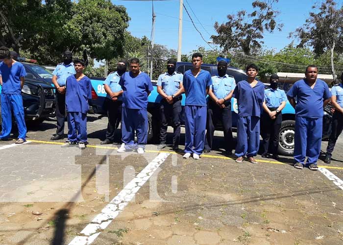 Foto: Varios delincuentes tras las rejas por trabajos policiales en Nicaragua / TN8