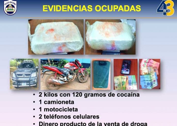 Foto: Captura de abastecedores de drogas en Nicaragua / Cortesía