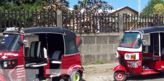 Conductora atropella 2 caponeras en la comarca Esquipulas, Managua