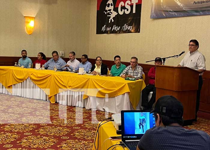 Foto: Sindicalistas latinoamericanos realizan encuentro en Nicaragua / TN8