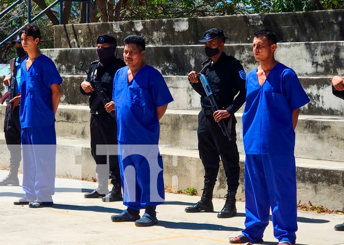 Policía de Nueva Segovia pone tras las rejas a seis presuntos delincuentes