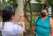 Foto: Vacunación contra el COVID-19 en Ticuantepe / TN8