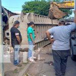 Foto: Emergencia en Managua por accidente con volquete / TN8