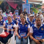 Autoridades presentan Cartilla, Mujer, familias en el mercado Municipal de Juigalpa
