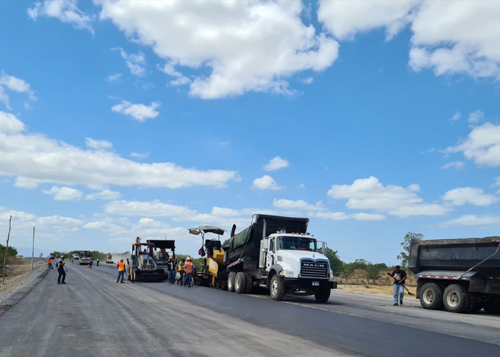 Ampliación de carretera Tipitapa - San Benito avanza a paso de gigante