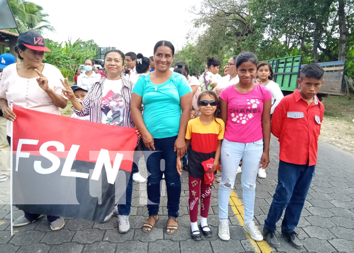Foto: Ometepe, Estelí Y Nandaime realizan homenaje al día de la mujer / TN8