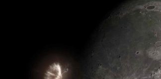 Un meteorito impactó con la Luna y el momento fue captado en video
