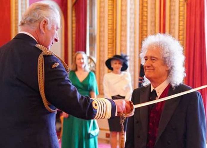 Guitarrista de Queen, Brian May, es nombrado caballero