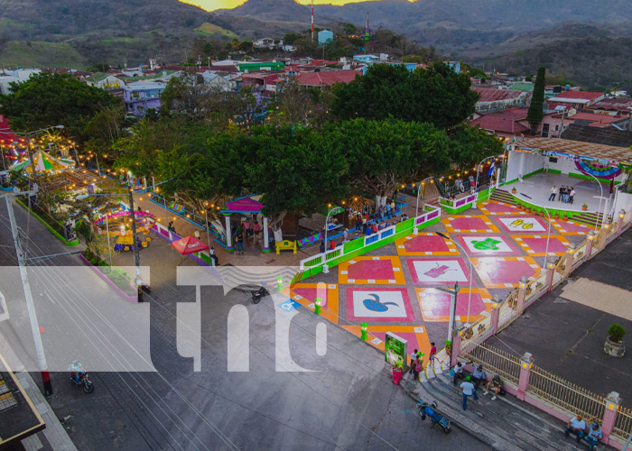 Foto: Boaco en vía de desarrollo con inauguración de "Plaza Paseo Tovar" / TN8