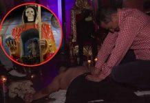 ¡VIDEO! Youtuber revela como se hace un exorcismo en Catedral de la Santa Muerte