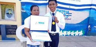 ¡Orgullo isleño! El mejor estudiante de Nicaragua, es de la Isla de Ometepe