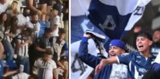 Foto: Liga MX: Enfrentamiento entre hinchas del Monterrey (VIDEO) / Cortesía