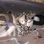 Dos lesionados por accidente de tránsito en Ctra. Masaya a Granada