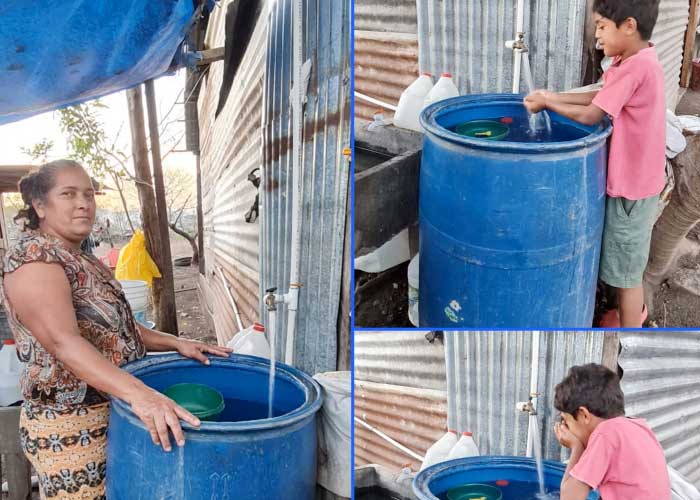 Comunidad de Estelí recibe ampliación en servicio de agua potable