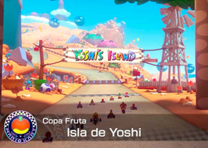 Conocé el nuevo circuito de Yoshi's Island en Mario Kart 8 Deluxe