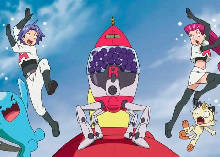 ¡El Equipo Rocket es vencido! Jesse, James y Meowth se separan en el anime de Pokémon
