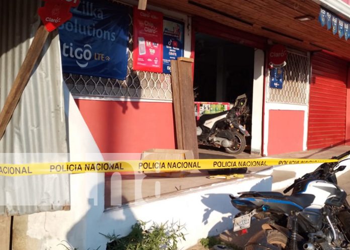 Foto: Dueño de tienda de celulares frustra robo en Bilwi / TN8